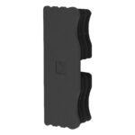 Abdeckkappe aus Kunststoff für Seitenanfahrschutz – Längsprofil