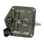 Drehriegelverschluss Edelstahl – rechts schließend (20–35 mm)