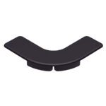 Kunststoff-Abdeckung, gebogen