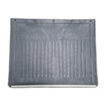 Spritzlappen 500x400mm - Neutral mit INOX-Verstärkung und Niroleiste