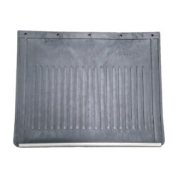Spritzlappen 500x400mm - Neutral mit INOX-Verstärkung und Niroleiste