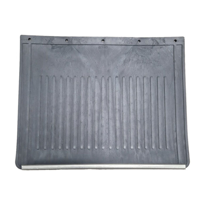 Spritzlappen 500x400mm - Neutral mit INOX-Verstärkung und Niroleiste – Bild 1
