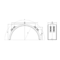 Kunststoff-Kotflügel H-PE 65.1100.18-IKK SG – Bild 2