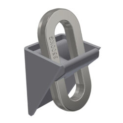 Zurrkasten 90 x 65 x 64mm mit Ring 3500kg