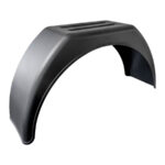 Kunststoff-Kotflügel H-PE 28.940.15 eckig SG - 1010 28 151