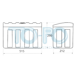 Werkzeugkasten TO-PO Box 500-2 – Bild 2
