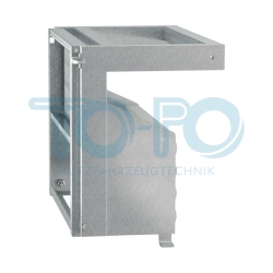 Trittleiter, klappbar, mit 2 breiten stufen, feuervezinkt – Bild 2