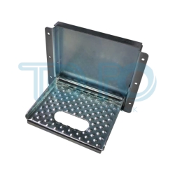 Einbau-Klapptritt, Trittfläche 145x115mm, verzinkt